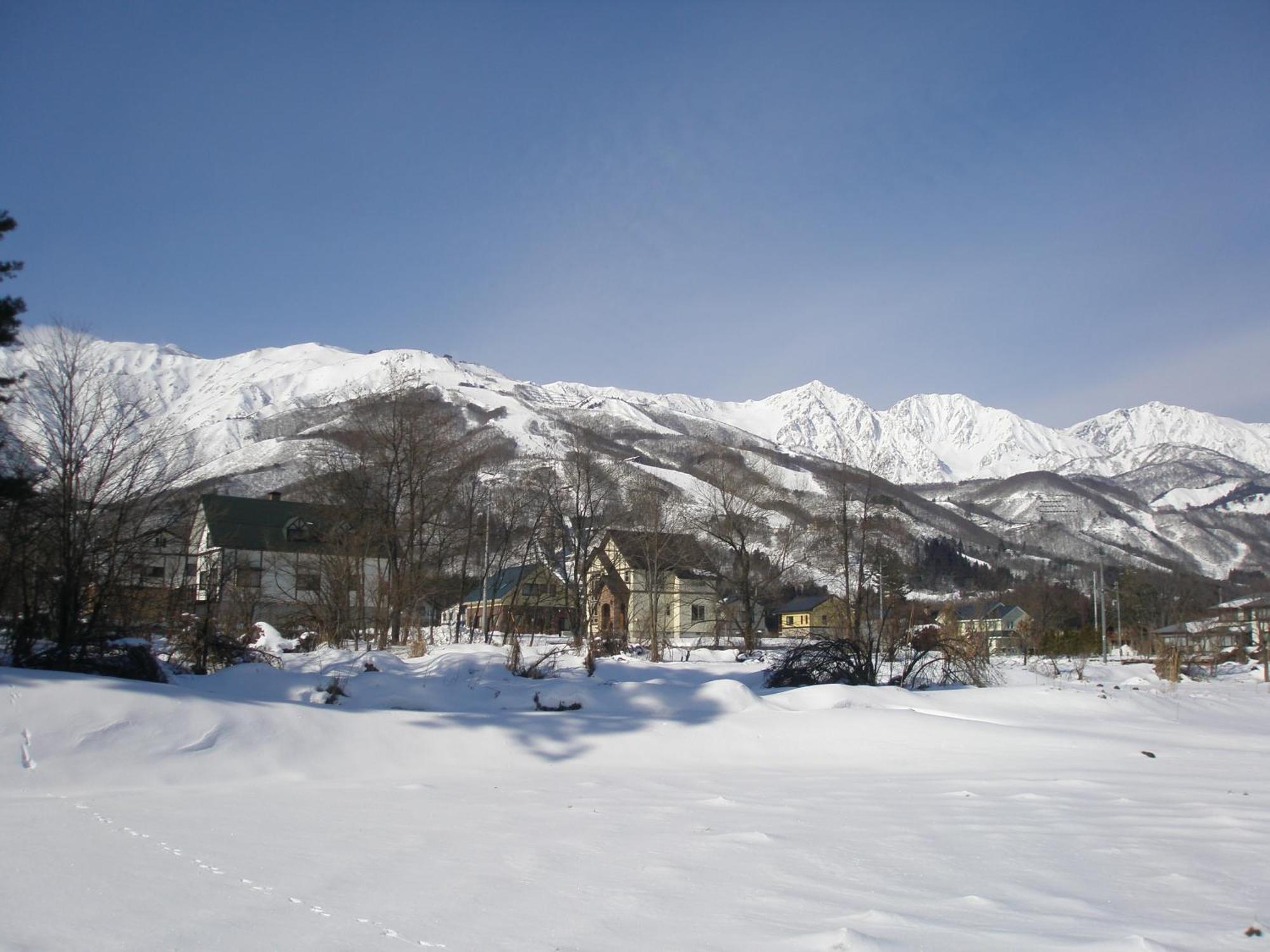 Alpine Wind Bed and Breakfast Hakuba Exteriör bild